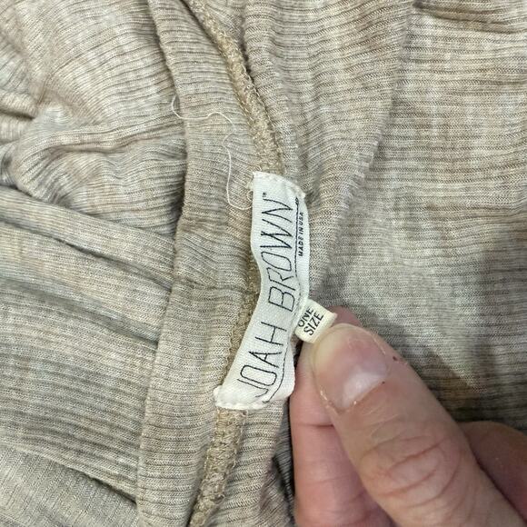 Joah Brown Soleil Open Front Cardigan Women's One Size Beige Comfort Soft Layers - Picture 8 of 12